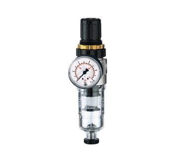 Filter regulator »Standard-mini« with PC container, 5 µm, G 1/8