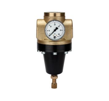 High pressure regulator 60 bar, G 1, Control range 0.5 - 12 bar