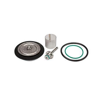 Wear part set with PTFE diaphragm