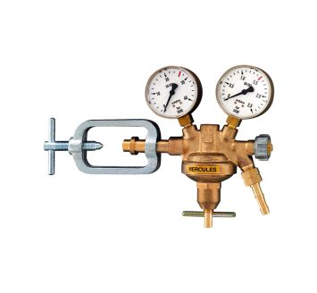 Flange pressure controller 200 bar, for flammable gases, 0-10 bar