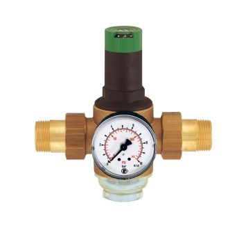 Pressure regulator, potable water, DVGW tested, R 1/2, 1.5-6 bar