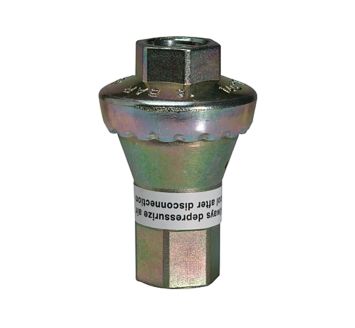 Inline pressure regulator, 2 x IT, G 1/4, AF 17, pre-set 3 bar