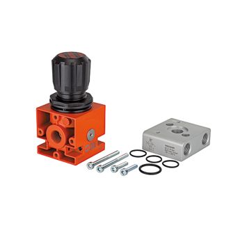 Reglereinheit (Regler+Adapter+Befestigungsteile) für Booster G3/8