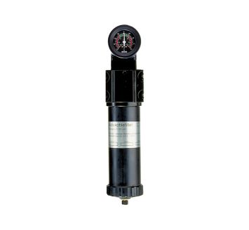 Active charcoal filter with differential pressure gauge, G 3/8