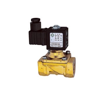 2/2-solenoid valve,NC,force pilot operat.,230-240V,G1/2,PN0-14bar