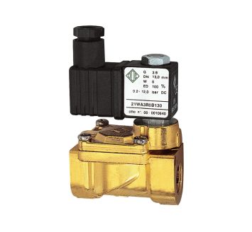 2/2-sol.valve,NC,pilot oper.,230V,50Hz,10VA,FKM,G3/8,PN0.2-16bar