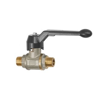 Ball valve heavy duty design, Manual lever, ET/ET, R 1/4