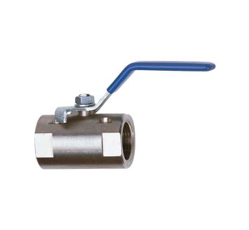 Stainless steel ball valve, 1-piece, Full passage, G 1/4