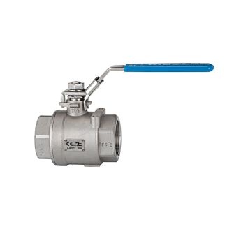 Stainless steel ball valve, Standard design, Full passage, G 1/4