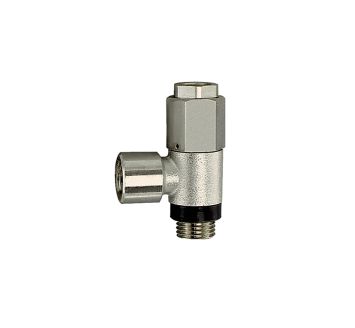 Pneumatically piloted stop valve, G 1/4, G 1/4 i., G 1/8