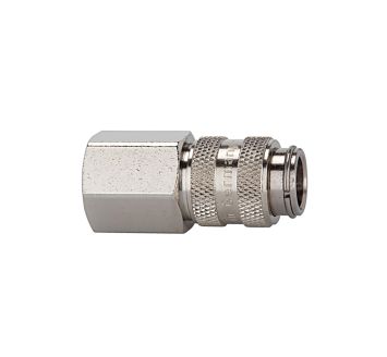 Quick-connect coupling I.D. 5 nickel-plated brass, G 3/8 IT