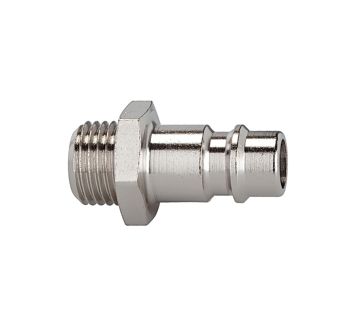 Nipple for coupl. I.D. 7.2-7.8, nickel-pl. brass, G 1/8 ET