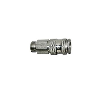 Quick-connect coupling I.D. 7.8, St. steel 1.4305, G 3/8 ET