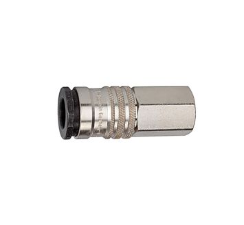 Quick-connect coupling I.D. 10, High flow rate, G 1/2 IT