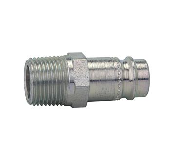 Nipple for couplings I.D. 10, Robust design, R 3/8 ET