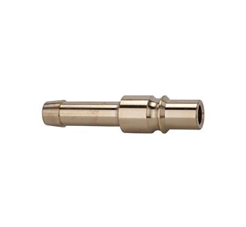 Plug-in connector for coupl. I.D. 12, Bright brass, Sleeve I.D.16