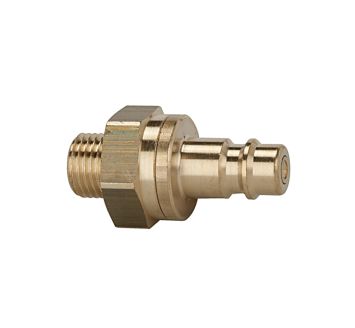 Nipple for I.D. 7.2 - 7.8, locking on both sides, Brass, G 1/4 ET