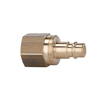 Nipple for I.D. 7.2 - 7.8, locking on both sides, Brass, G 1/4 IT