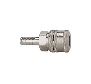 Safety coupling I.D. 7.8, SEK type, nickel-plated brass, I.D. 8