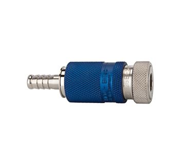 Safety coupling I.D. 7.8, Bi-Tec type, nickel-pl. brass, I.D. 10