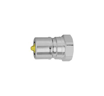 Plug nipple with pressure eliminator, Series B, G 3/8 IT