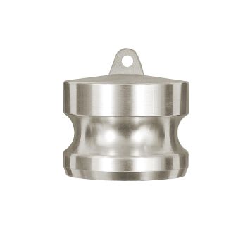 Kamlok cap plug, DP type, Aluminium, Size 1, Plug Ø 37