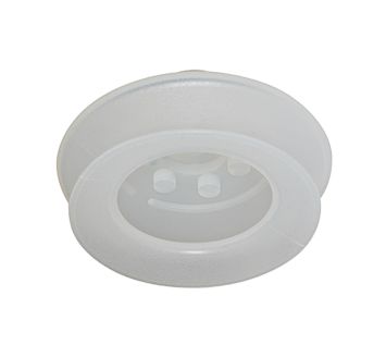 Bellows suction cup, Round 1.5 folds, Silicone material, FGA ø14