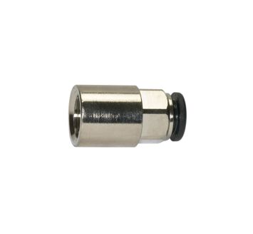 Straight push-in fitting »click-clock« G 1/8 i., hose exterior Ø4