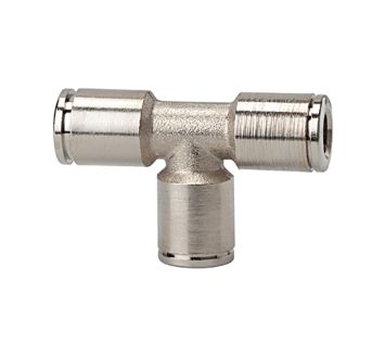 Push-in T-connector »metallica«, for hose exterior Ø 14 mm