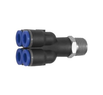 Multi-distributor »Blue Series«, 4-fold, rotating, R 1/4 o.