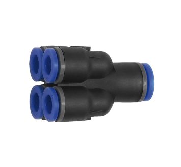 Multi-distributor, Plug connector »Blue Series« hose ext. Ø 6/4x4