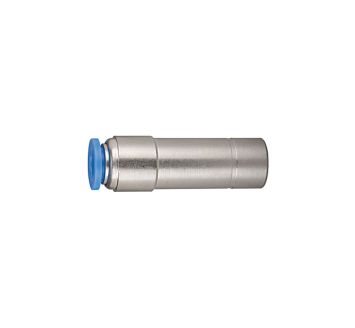 Straight push-in connector »Blue Series« hose Ø 6 plug nip. 12