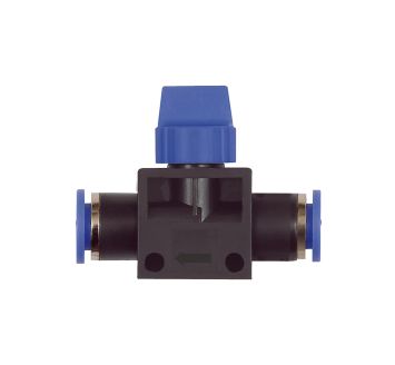 3/2-way valve »Blue Series«, Plug connector, hose exterior Ø 12