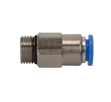 Straight Check valve »Blue Series«, Thread to hose, G 1/8 o.