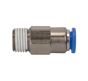 Straight Check valve »Blue Series«, Thread to hose, R 1/8 o.