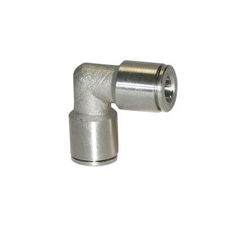 Push-in L-connector, for hose exterior Ø 4 mm