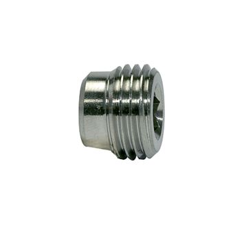 Locking screw, Hexagonal socket, without flange, G 1/4