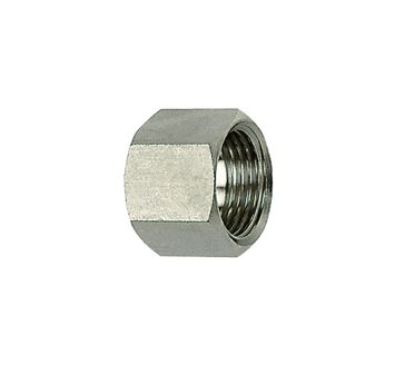 Hexagonal coupling nut, G 1/2, for sleeve size I.D. 13