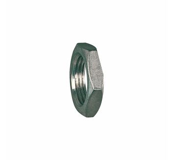 Hexagonal counter nut, G 1, AF 46, Stainless steel 1.4408