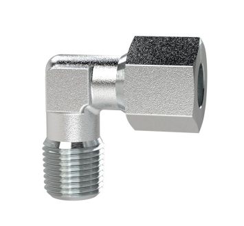 Angled screw-in fitting, R 1/8 o., Pipe exterior Ø 8 mm