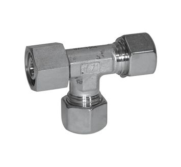 Adjustable L-fitting, Sealing cone, M18x1.5 i., Stainless steel