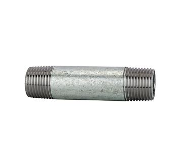 Pipe double nipple 23, ET/ET, R 2 1/2, Length 80 mm