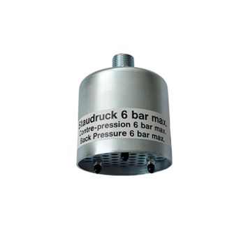 High performance silencer, G 3/4, Supply pressure max. 6 bar