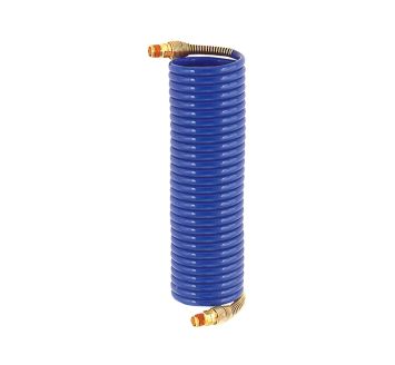 Spiral hose, Fitting, Nylon, R 1/4, Hose Ø 6.3x4.8, 2.5 m
