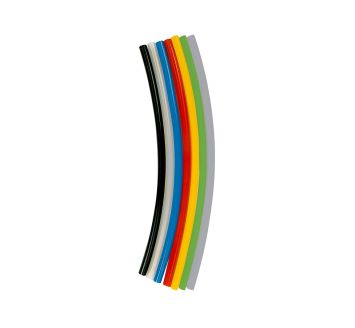 Polyamidschlauch, Schlauch-ø 4x2, silber, Rolle à 25 m
