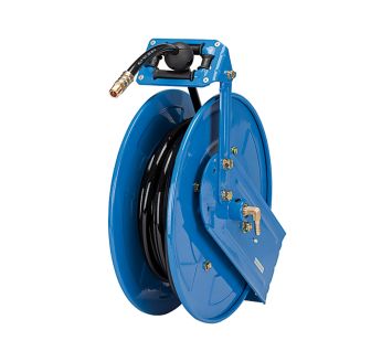 Hose reel for compressed air / water, PU hose ø 12x8, 15 m