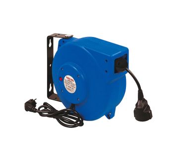 Electrical cable reeler, HO5VV-F, 230 V, 50 Hz, max. 10 Amps