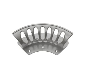 Hose holder, Unpainted aluminium, Medium
