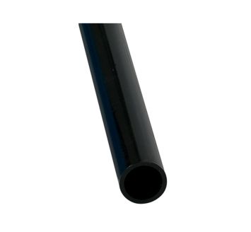 Plastic pipe, PA 12, black, Pipe Ø 28x23, Length 3 m