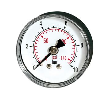 Standard pressure gauge »pressure line« G 1/4, 0 - 2.5 bar/36 psi